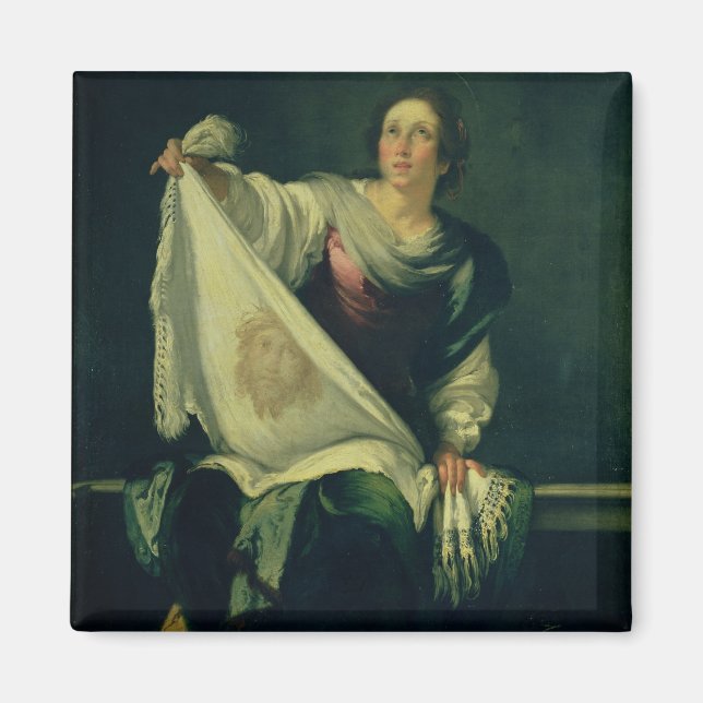 St. Veronica, 1625-30 (oil on canvas) Magnet (Front)