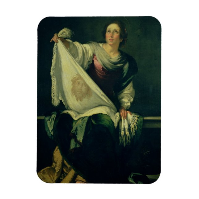 St. Veronica, 1625-30 (oil on canvas) Magnet (Vertical)