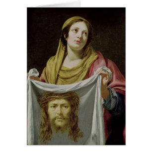 St. Veronica Holding the Holy Shroud