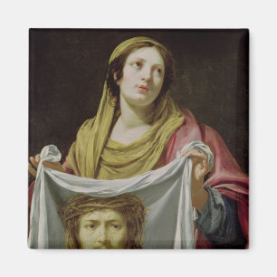 St. Veronica Holding the Holy Shroud Magnet