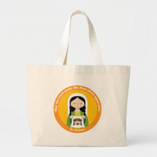 St. Veronica Large Tote Bag