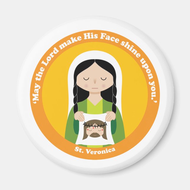 St. Veronica Magnet (Front)