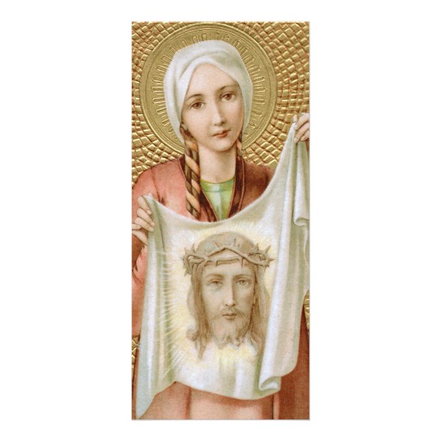 St. Veronica of Jerusalem (JM 60) Rack Card (Front)