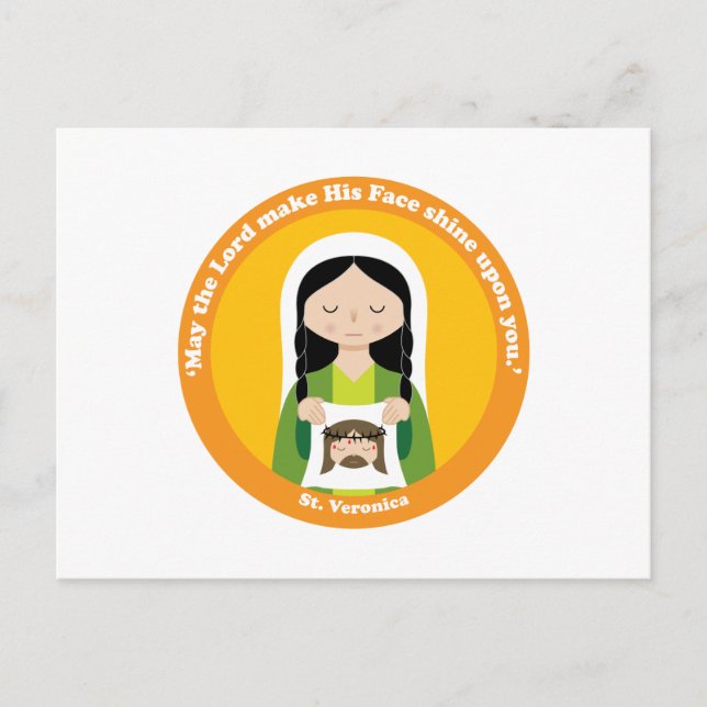 St. Veronica Postcard (Front)