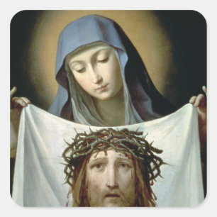 St. Veronica Square Sticker