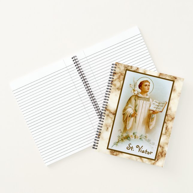St. Viator of Lyon the Catechist (BF 02) Notebook (Inside)