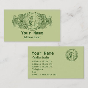 St. Viator of Lyon the Catechist (LD 001) Business Card