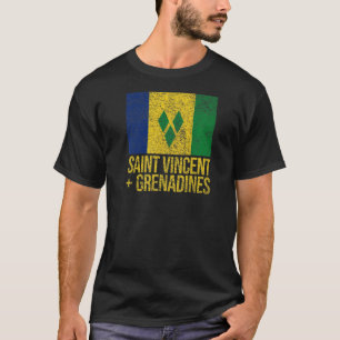 ST VINCENT AND THE GRENADINES FLAG T-Shirt