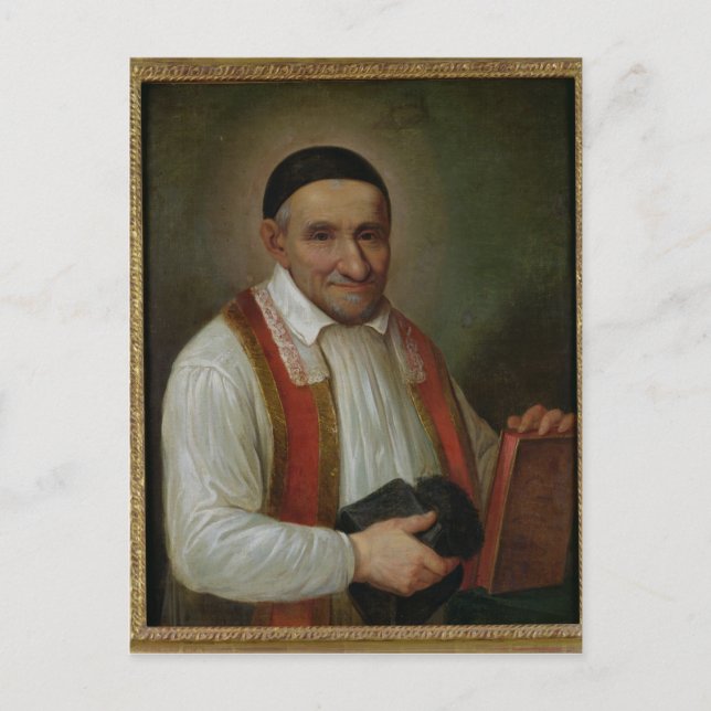 St. Vincent de Paul  1649 Postcard (Front)