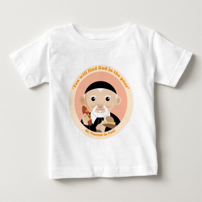 St. Vincent de Paul Baby T-Shirt (Front)