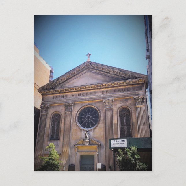 St. Vincent De Paul - in a state of abandonment Postcard (Front)