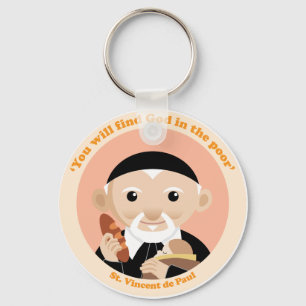St. Vincent de Paul Key Ring