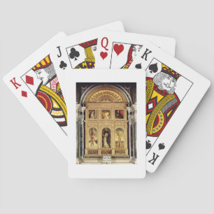 St. Vincent Ferrer Altarpiece, c.1465 (polyptych) Playing Cards