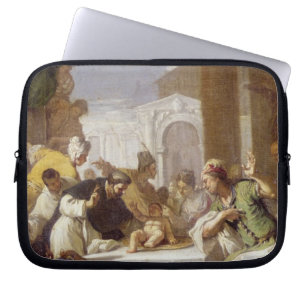 St. Vincent Ferrer performing a miracle Laptop Sleeve