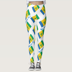ST VINCENT GRENADINES Christian Scripture Custom Leggings