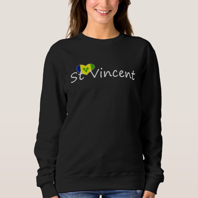 St Vincent Love Sweatshirt (Front)