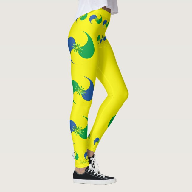 ST. Vincent style colours Leggings (Right)