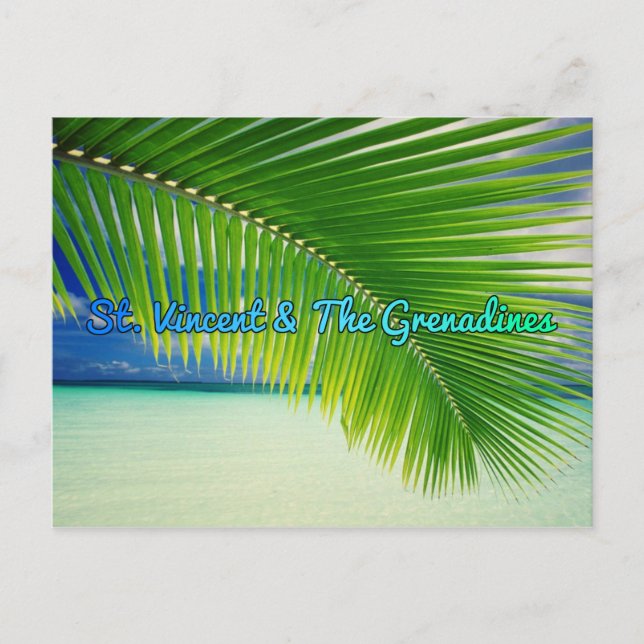 St. Vincent & The Grenadines Postcard (Front)