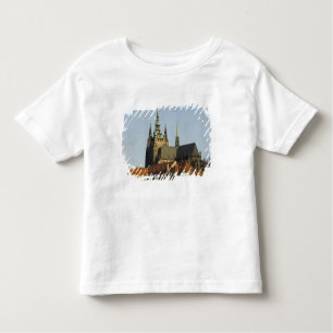 St. Vitus Cathedral and Prague Castle, one of Toddler T-Shirt