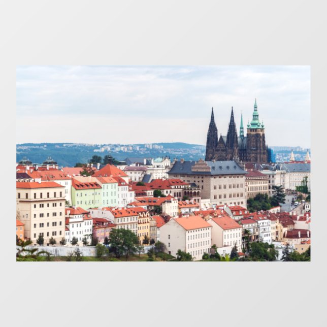 St. Vitus Cathedral and Prague Cityscape - Czech R (Sheet)