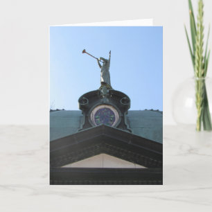 “St. Wenceslaus Trumpeter Angel” Easter Card #3