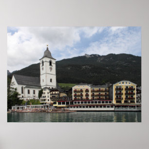St.Wolfgang am Wolfgangsee, Salzburg Österreich Poster