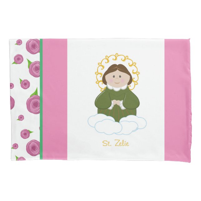St. Zelie Pillowcase (Front)