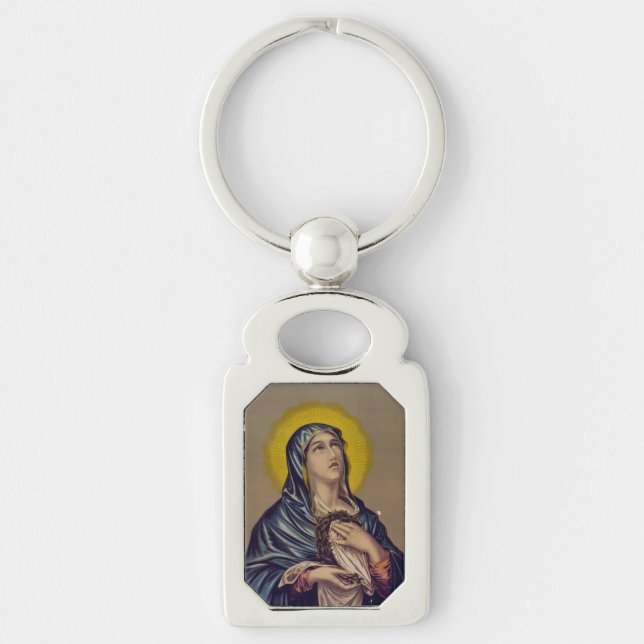 Stabat Mater Our Lady of Sorrows Key Ring (Front)