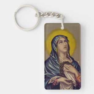 Stabat Mater Our Lady of Sorrows Key Ring
