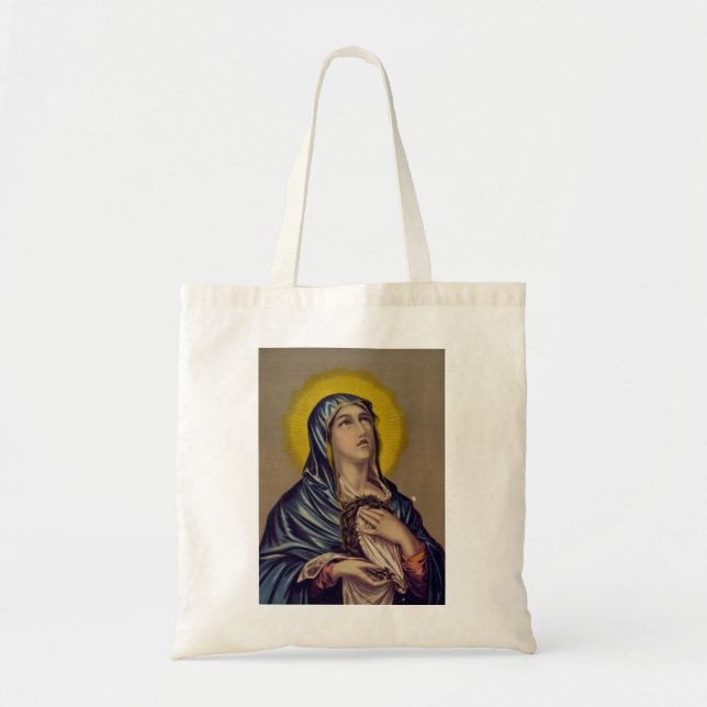 Stabat Mater Our Lady of Sorrows Tote Bag (Front)