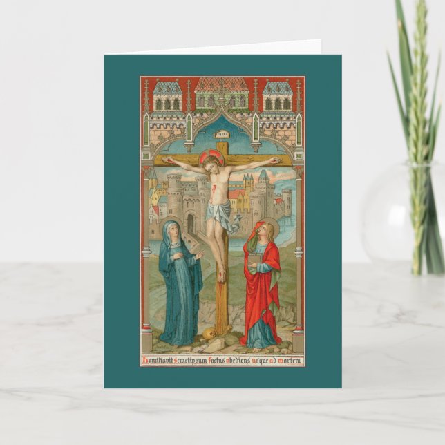 Stabat Mater (SAU 22) Style 2 Blank Greeting Card (Front)