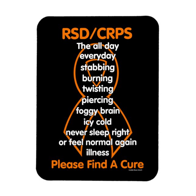 Stabbing Burning Twisting...RSD/CRPS Magnet (Vertical)