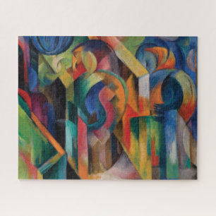 Stables By Franz Marc Jigsaw Puzzle