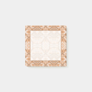 Staccato Orange Abstract Soft Pastel Art Post-it Notes