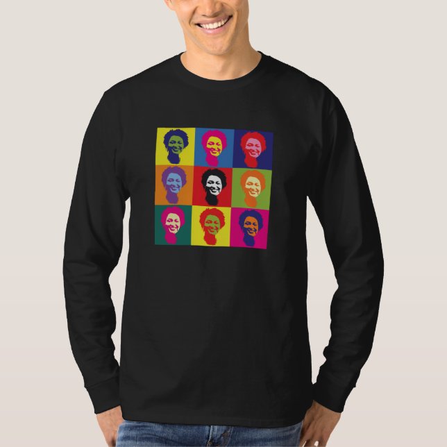 Stacey Abrams Progressive Georgia Art T-Shirt (Front)