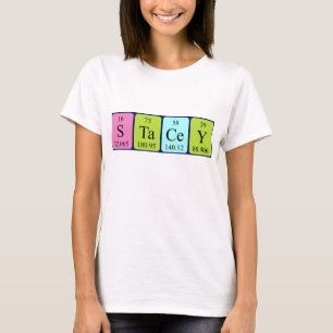 Stacey periodic table name shirt