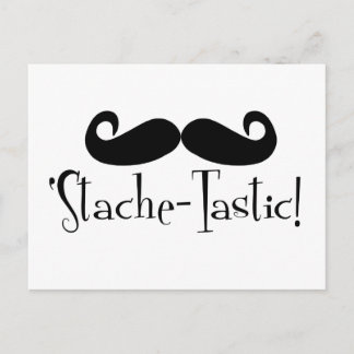 'Stache-tastic Postcard