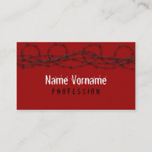 stacheldraht business card