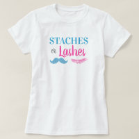 Staches or Lashes Gender Reveal