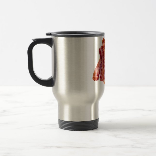 Stack of Bacon Travel Mug (Left)