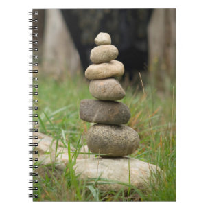 Stack Of Balanced Rocks Notebook