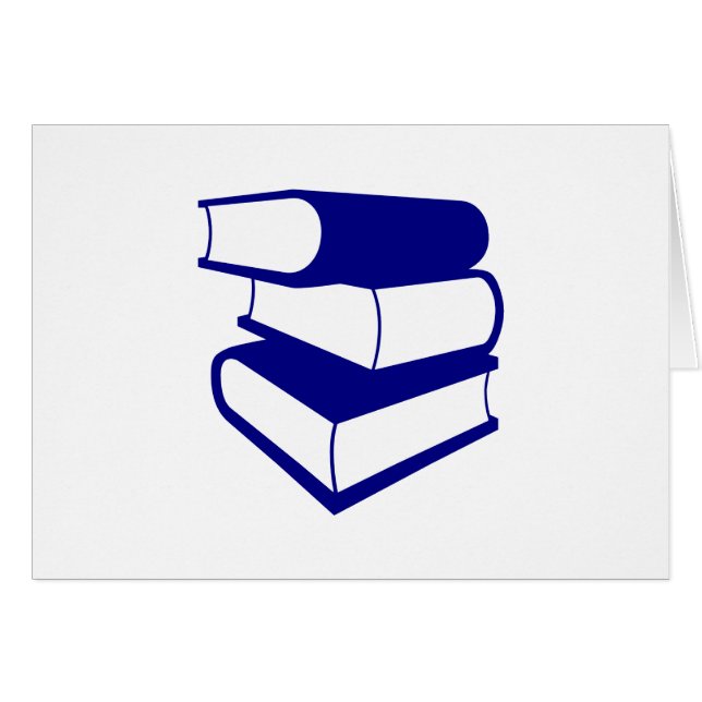 Stack Of Blue Books (Front Horizontal)
