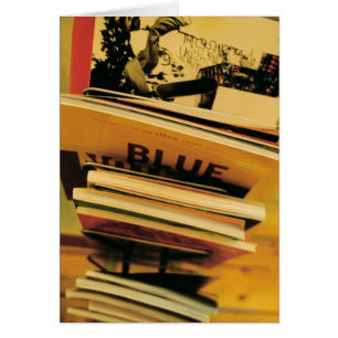 Stack of books and magazines