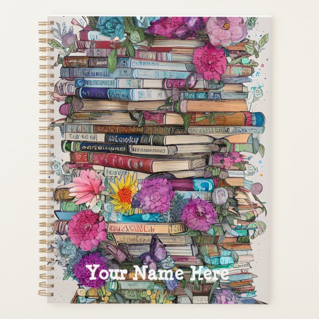 Stack of Books Books Planner (Front)