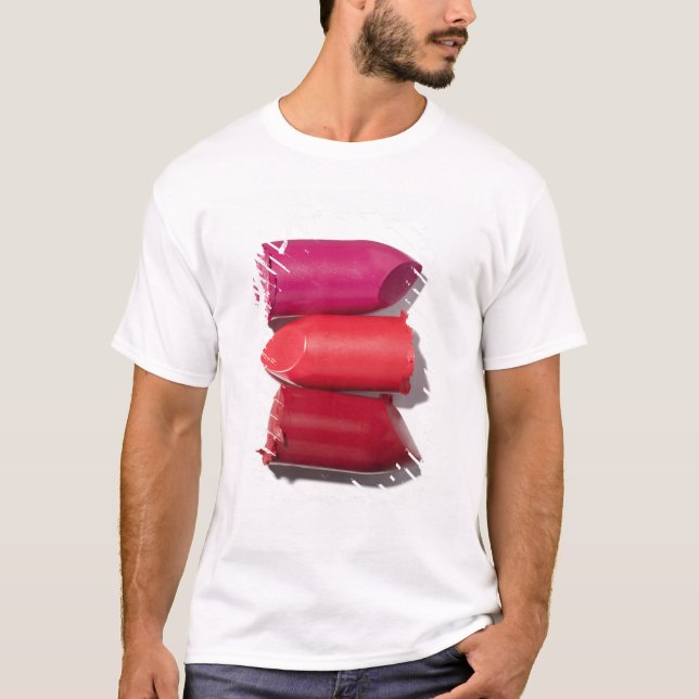Stack of broken lipstick T-Shirt (Front)