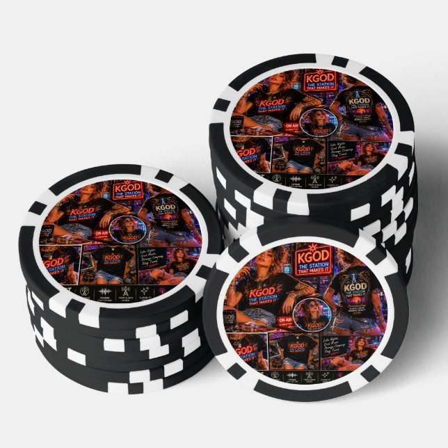 stack of chips kgod radio broadcasting by ej gold (Stack)