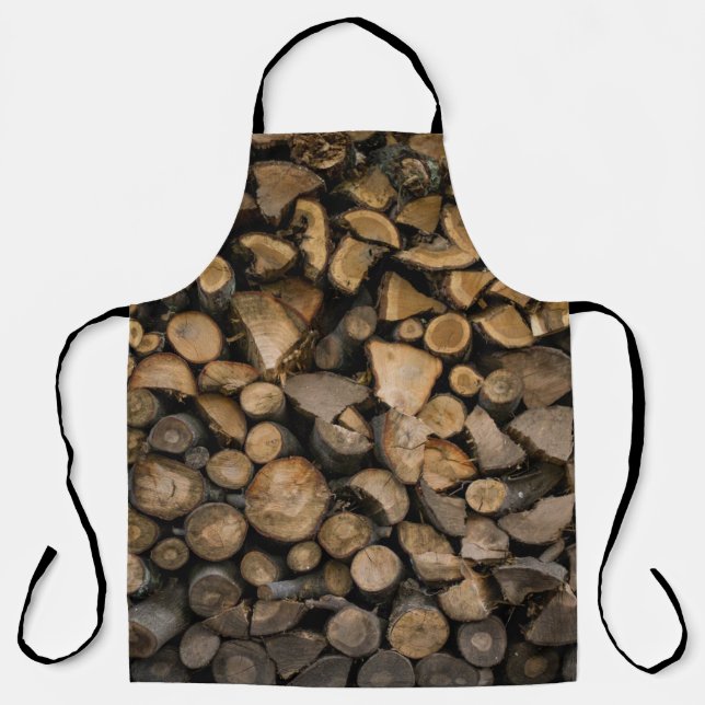Stack of firewoods apron (Front)