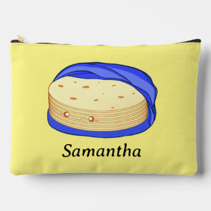 Stack of Flour Tortillas Accessory Pouch