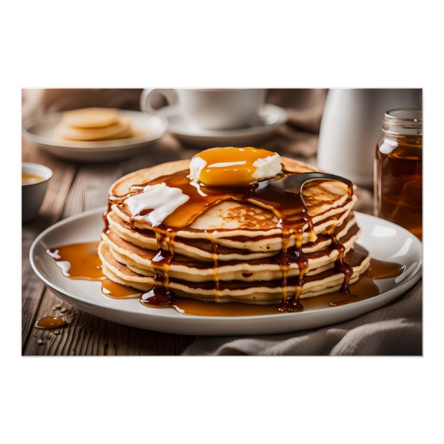 Stack Of Pancakes Poster (Front)