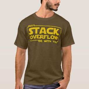 Stack Overflow with you devops programmer java T-Shirt